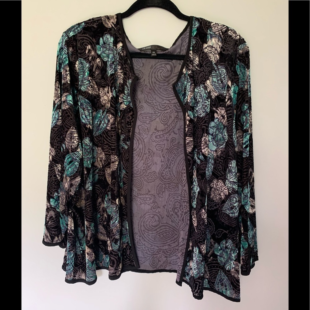 NWT Elegant Collection LuLaRoe Stella Bolero Jacket  Sz 3XL